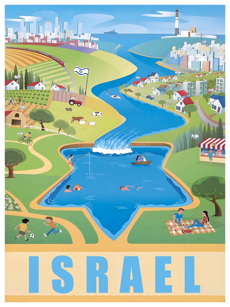 Vibrant Israel Landscape