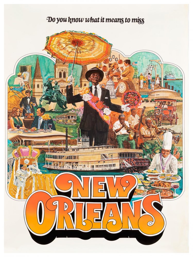 New Orleans Travel Collage