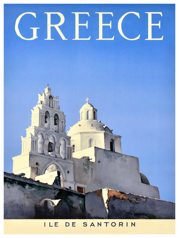 Santorini White Church