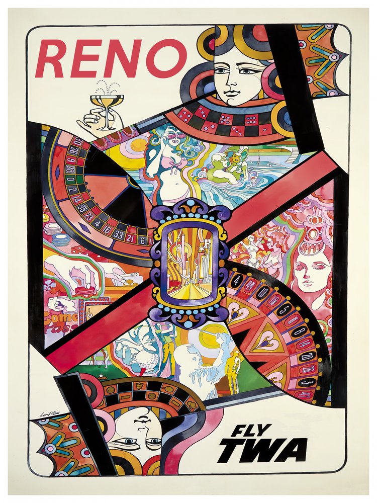 Vintage Reno Casino Queen