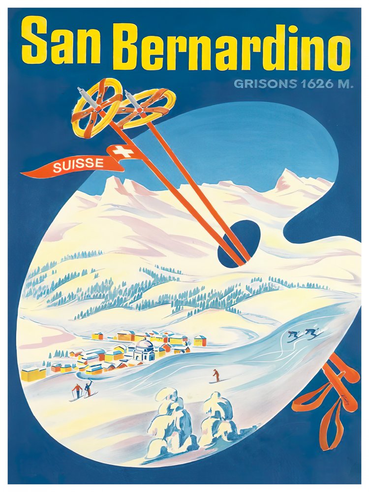San Bernardino Ski Palette
