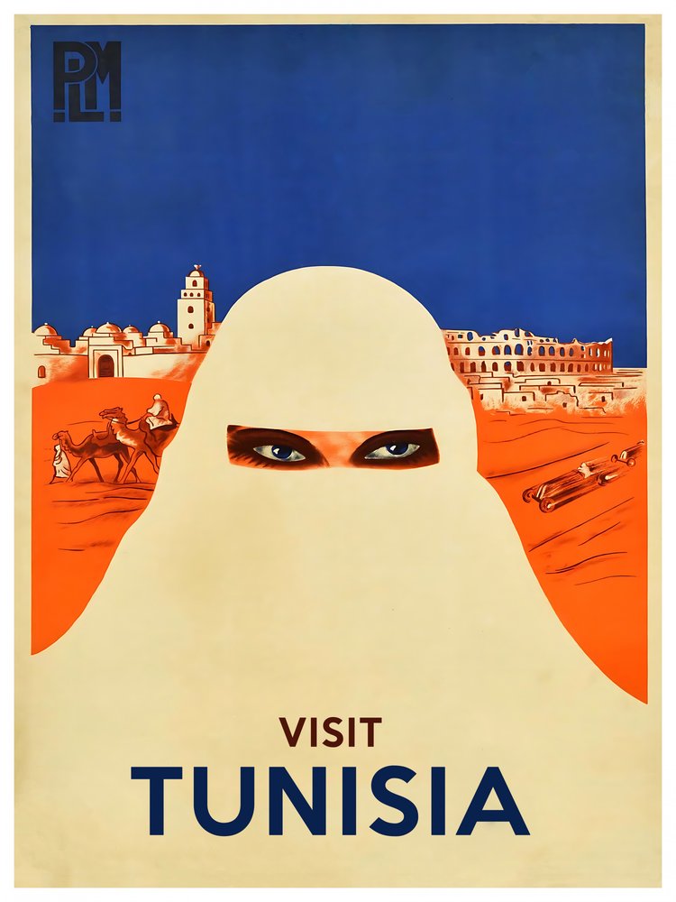 Tunisian Desert Gaze