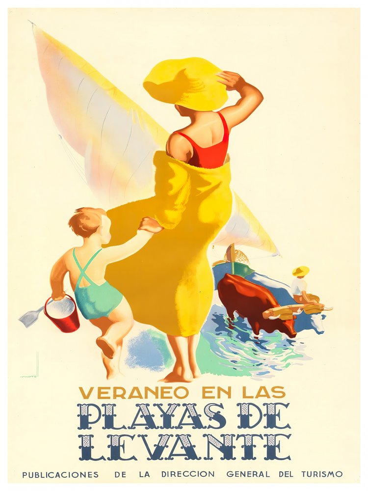 Retro Beach Vacation