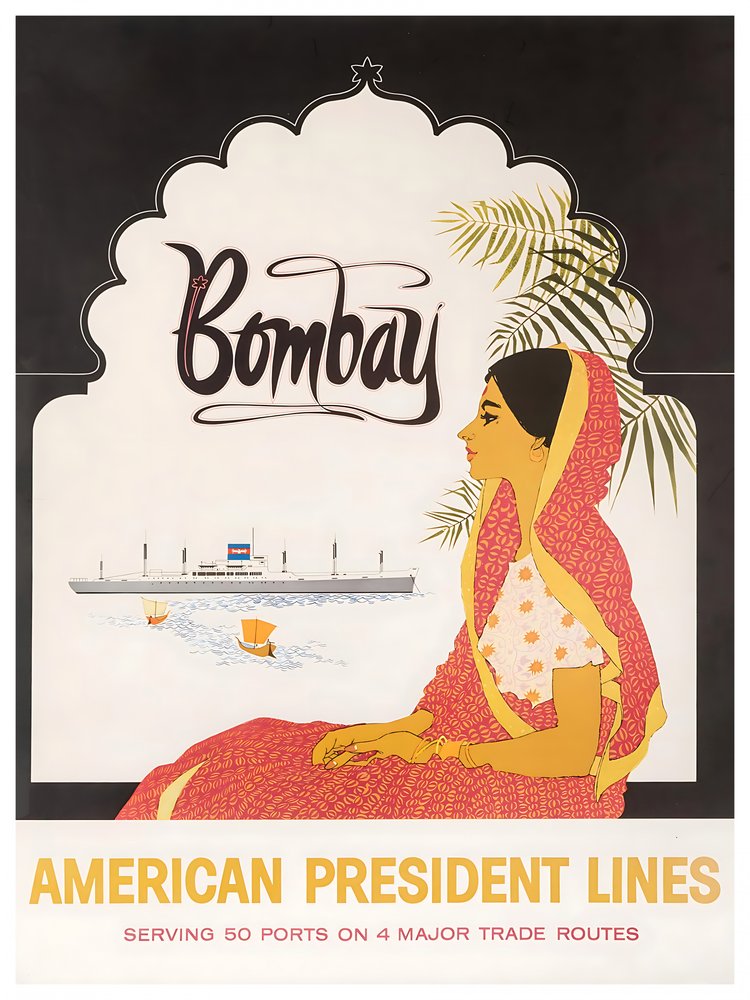 Bombay Harbor Woman