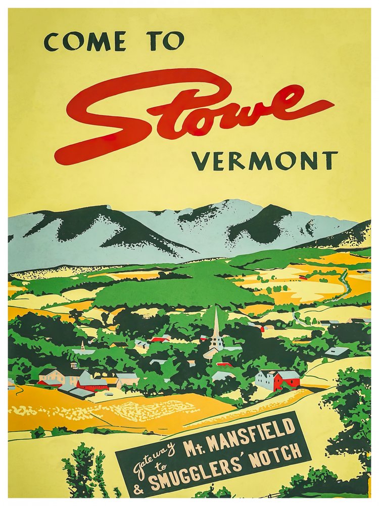Vintage Stowe Vermont