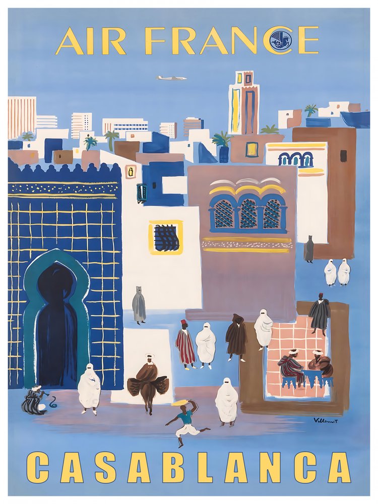 Retro Casablanca Travel