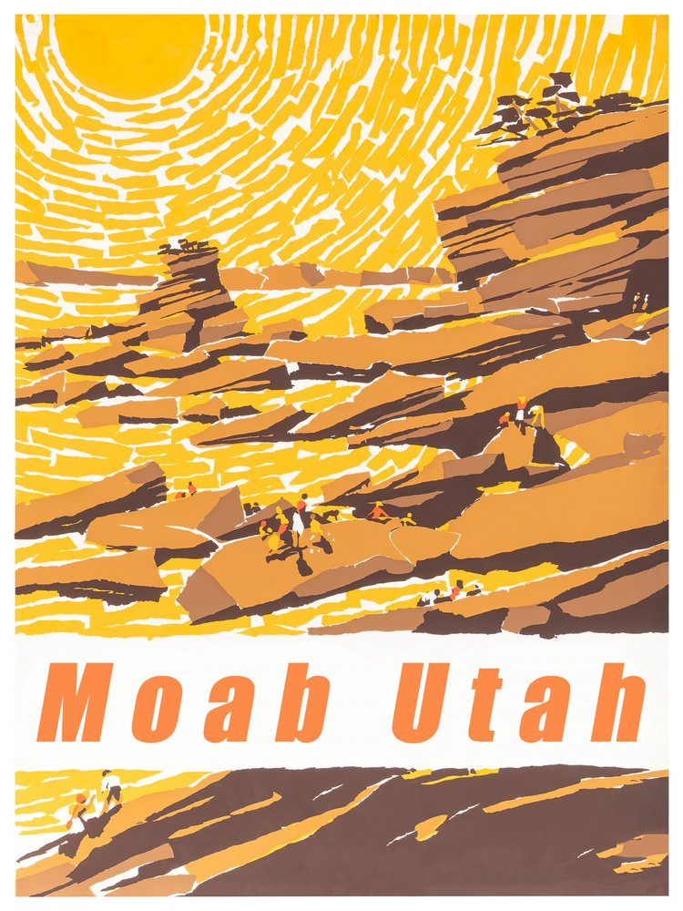 Moab Utah Desert Landscape
