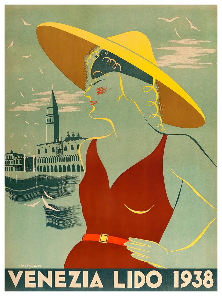 Vintage Venezia Lido Summer