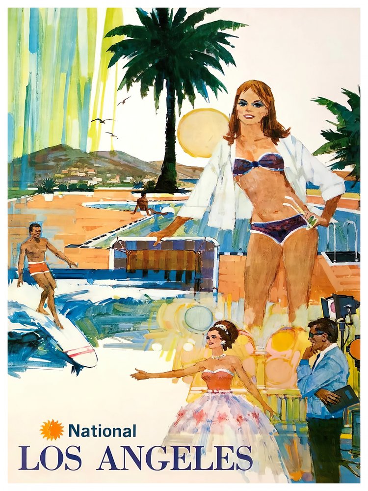 Retro Los Angeles Glamor