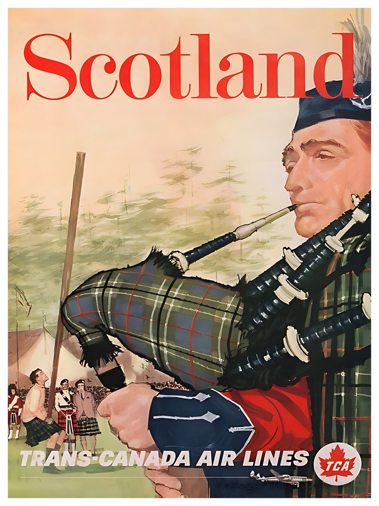 Scottish Bagpiper Performance