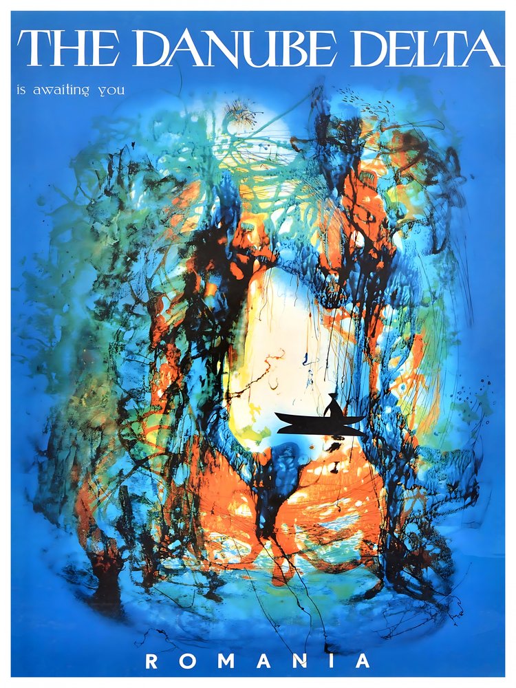 Danube Delta Abstraction