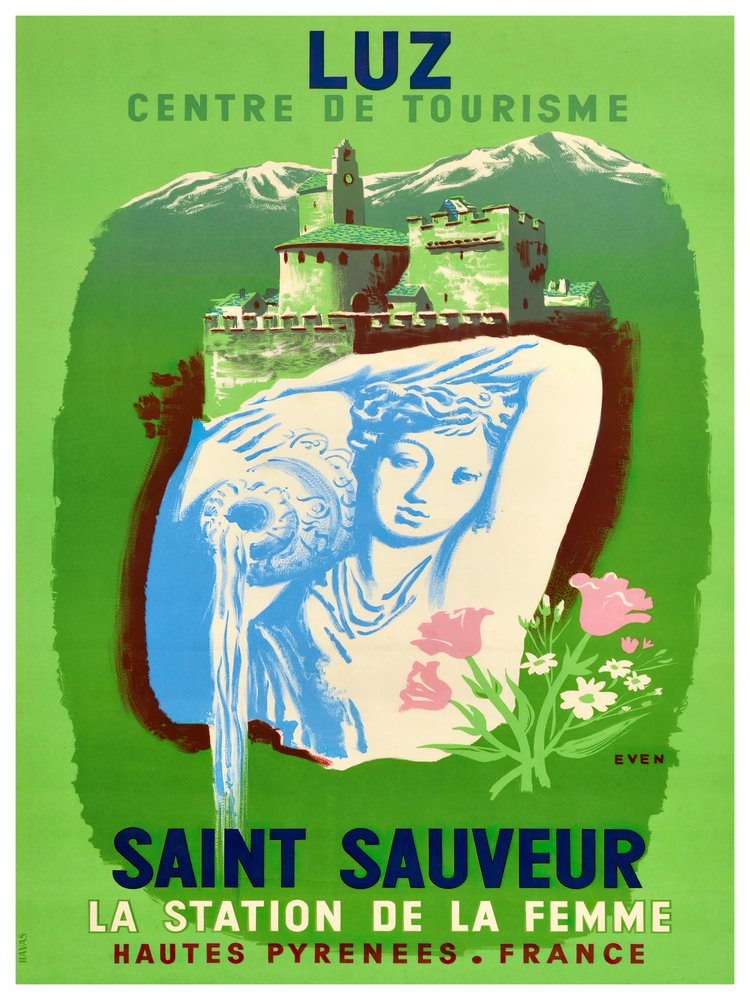 Classical French Mountain Spa