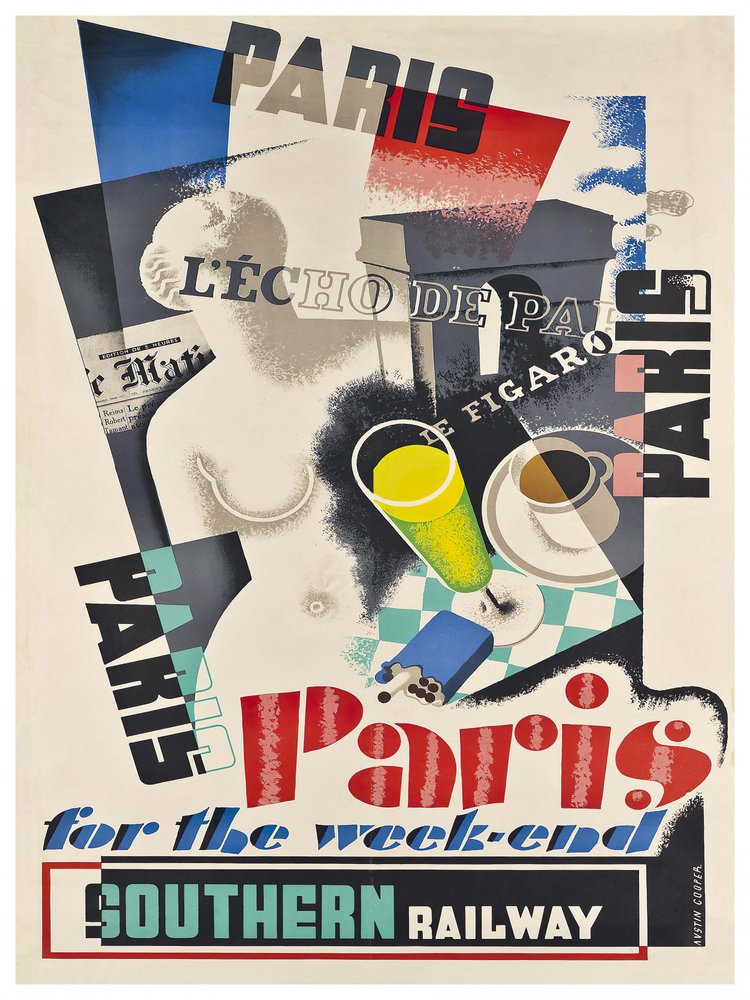 Art Deco Paris Cafe