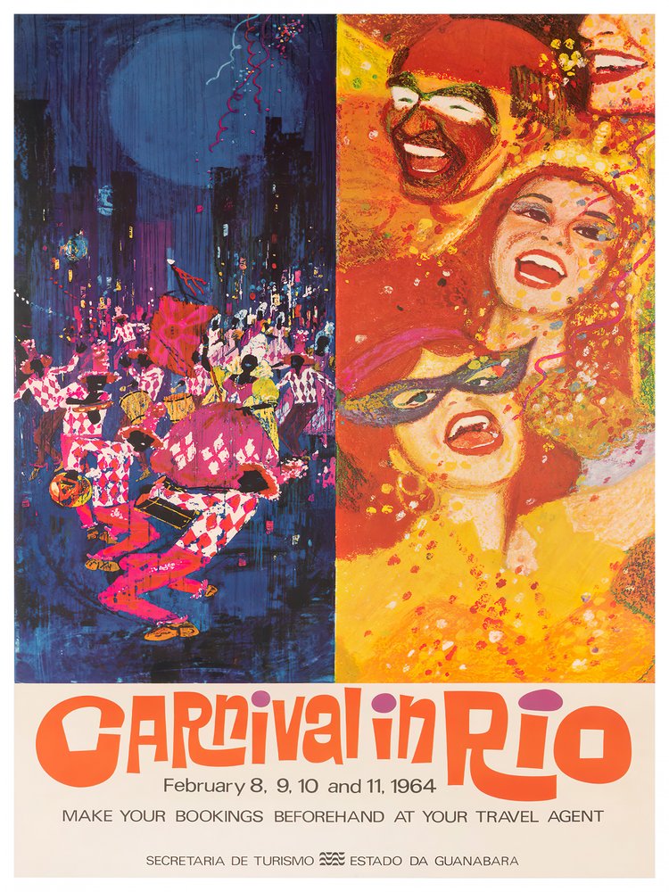 Vibrant Rio Carnival Party