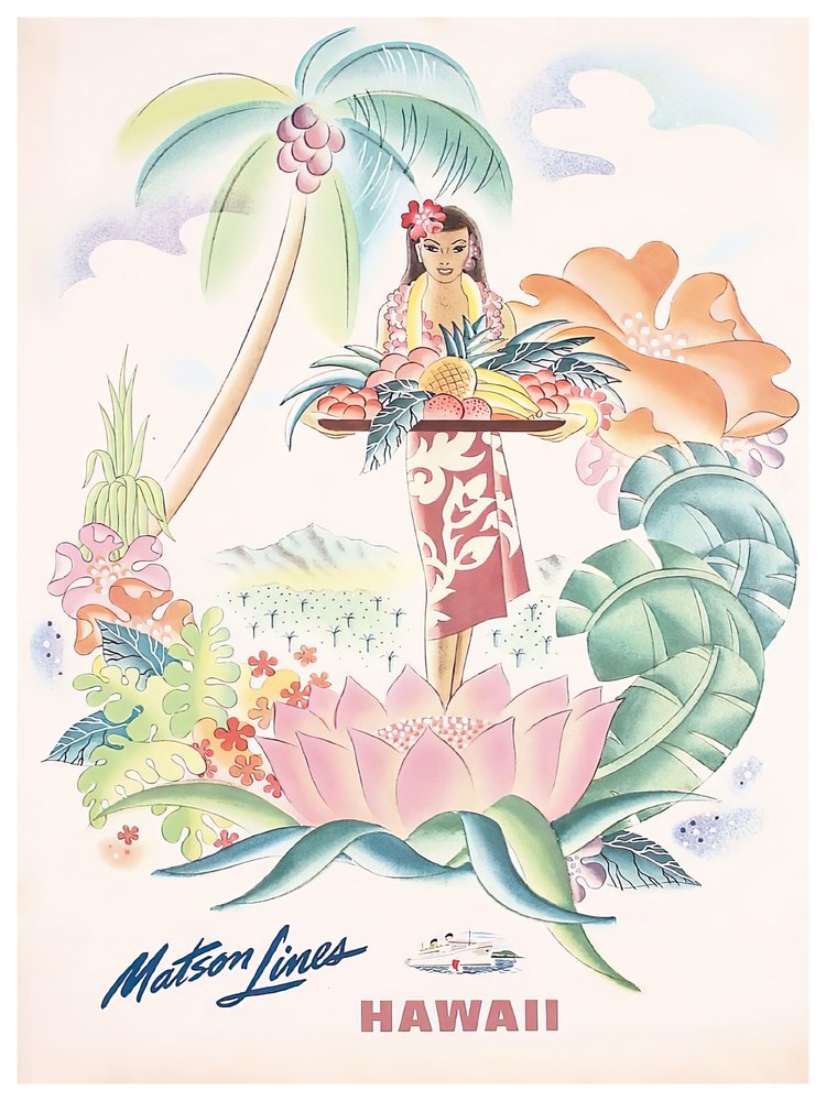 Vintage Hawaiian Paradise