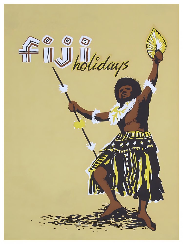 Vintage Fiji Dancer