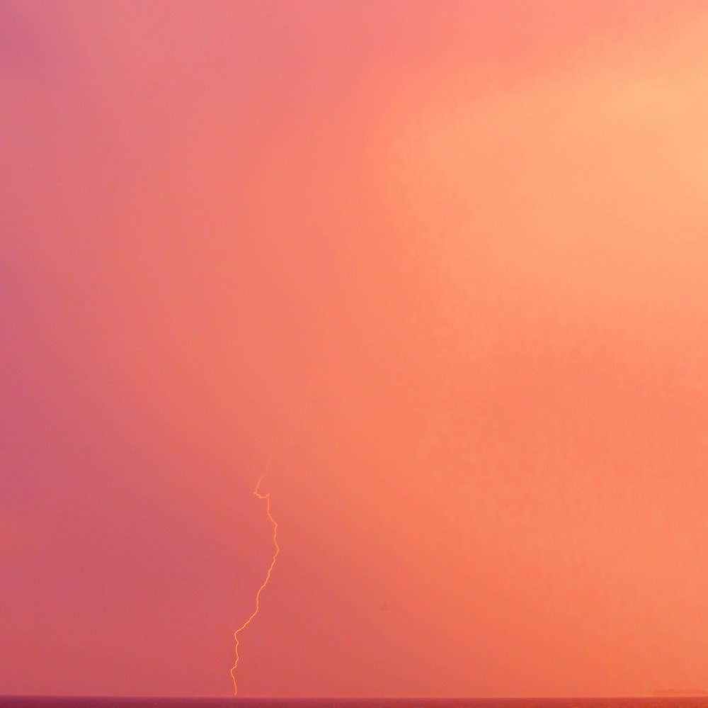 Electric Sunset Storm