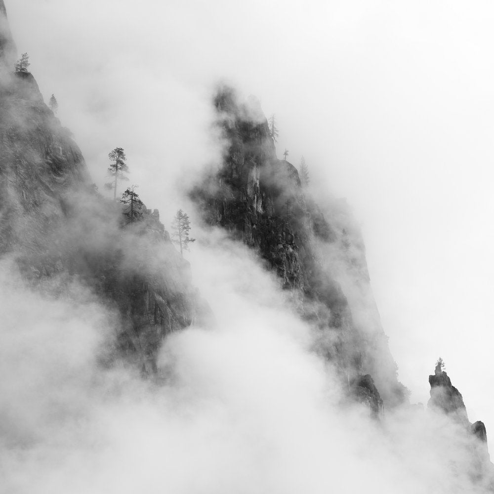 Misty Mountain Peaks