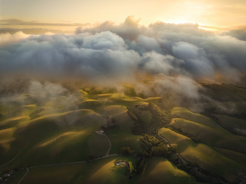 Golden Cloud Hills