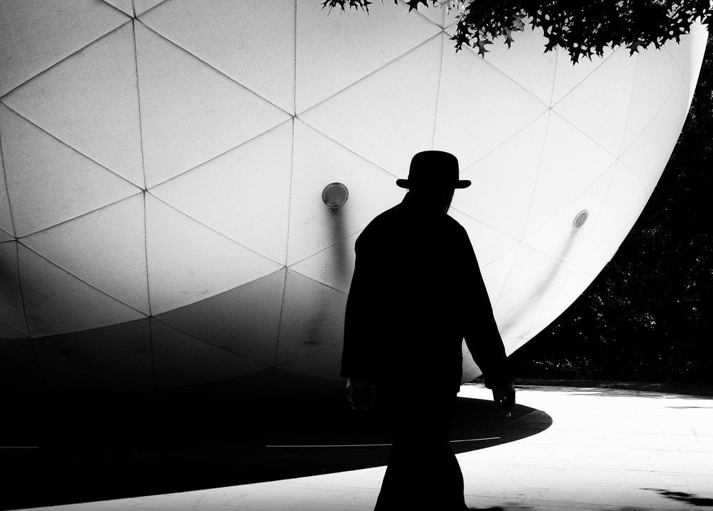 Mysterious Man Silhouette