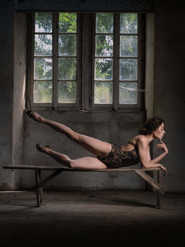 Graceful Dancer In Light