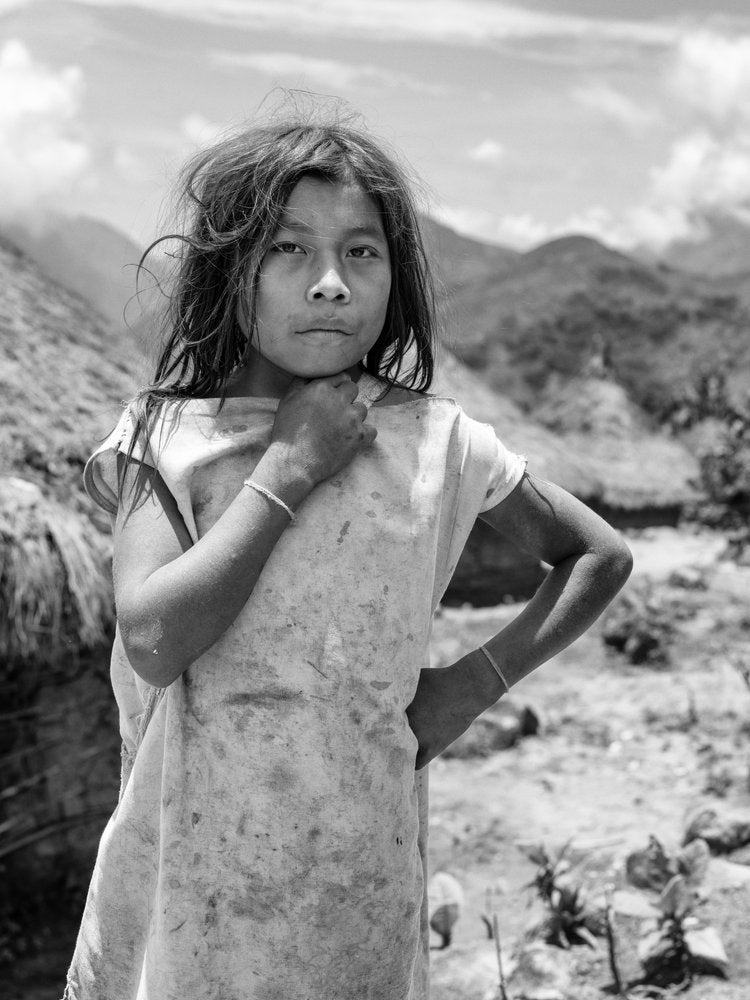 Thoughtful Mountain Girl
