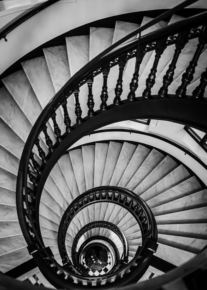 Spiral Marble Staircase