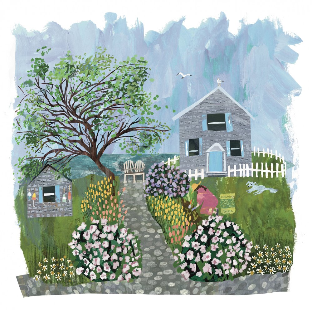 Seaside Cottage Garden