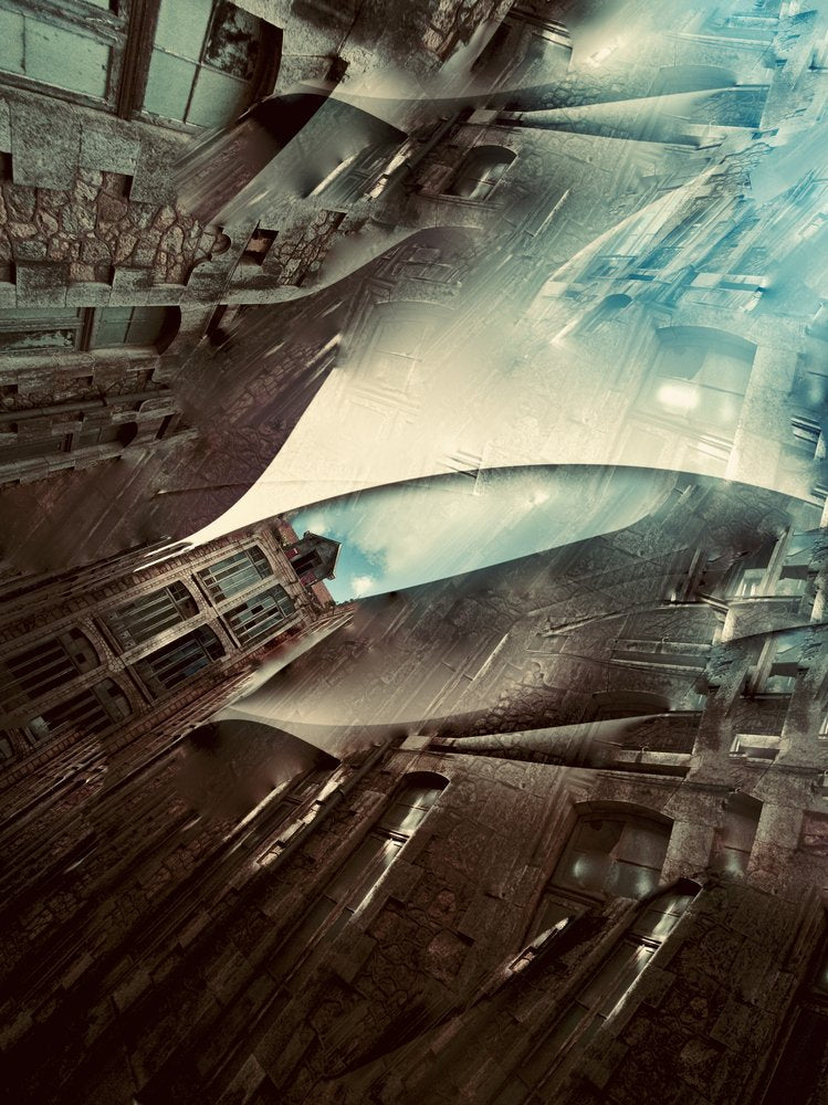 Surreal Cityscape Abstract
