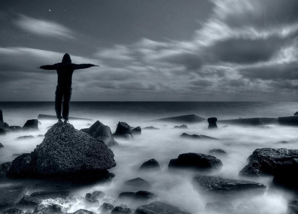 Open Arms Ocean Night