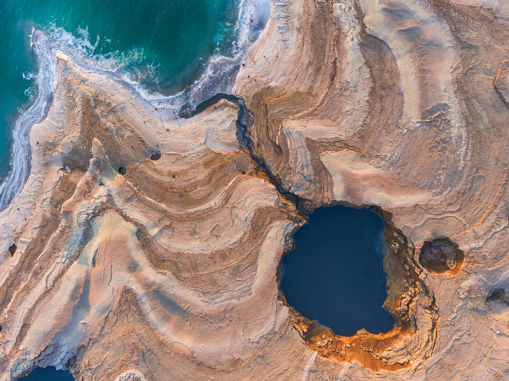 Dead Sea Sinkhole Patterns