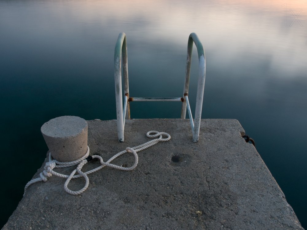 Calm Pier Reflections