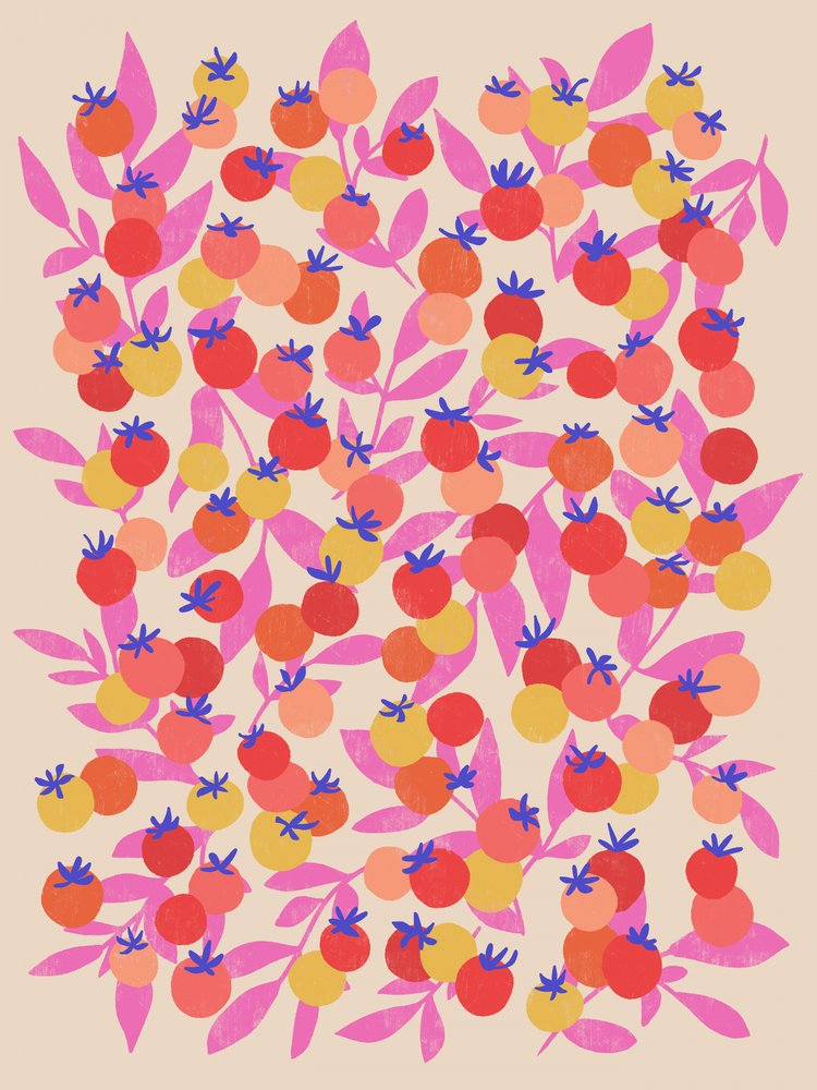 Vibrant Garden Tomatoes
