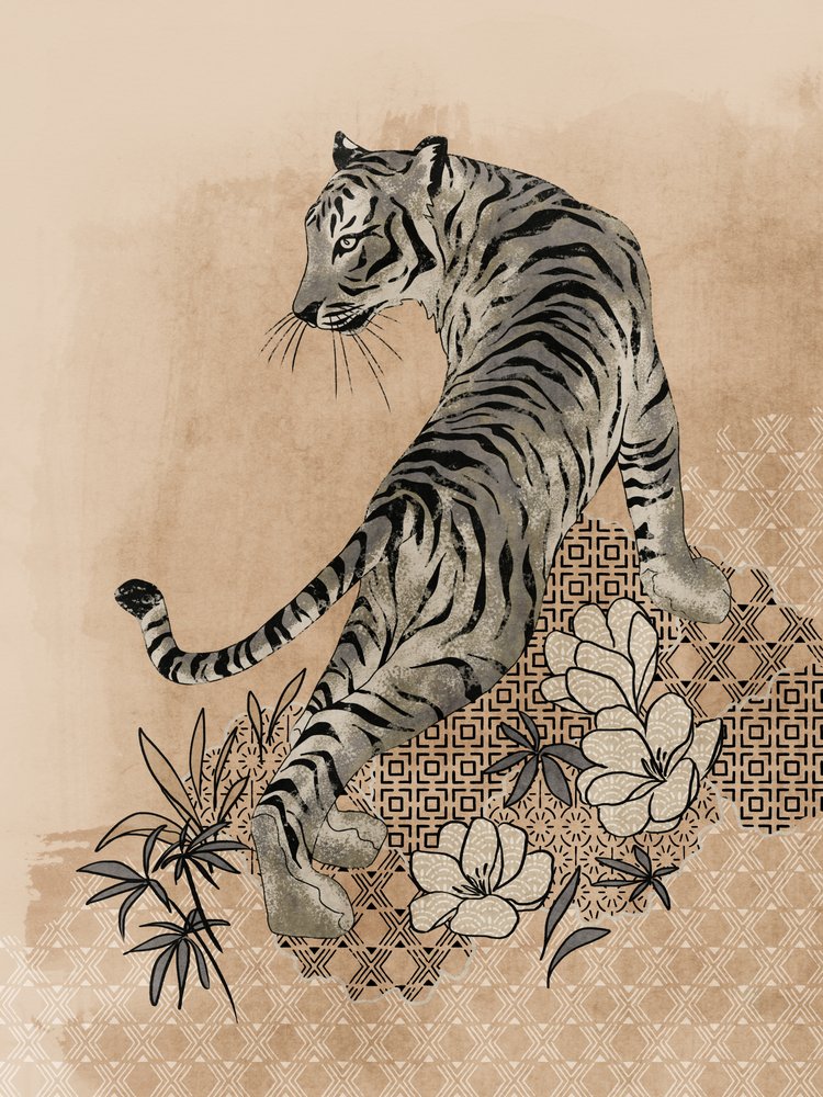 Grey Tiger Jungle