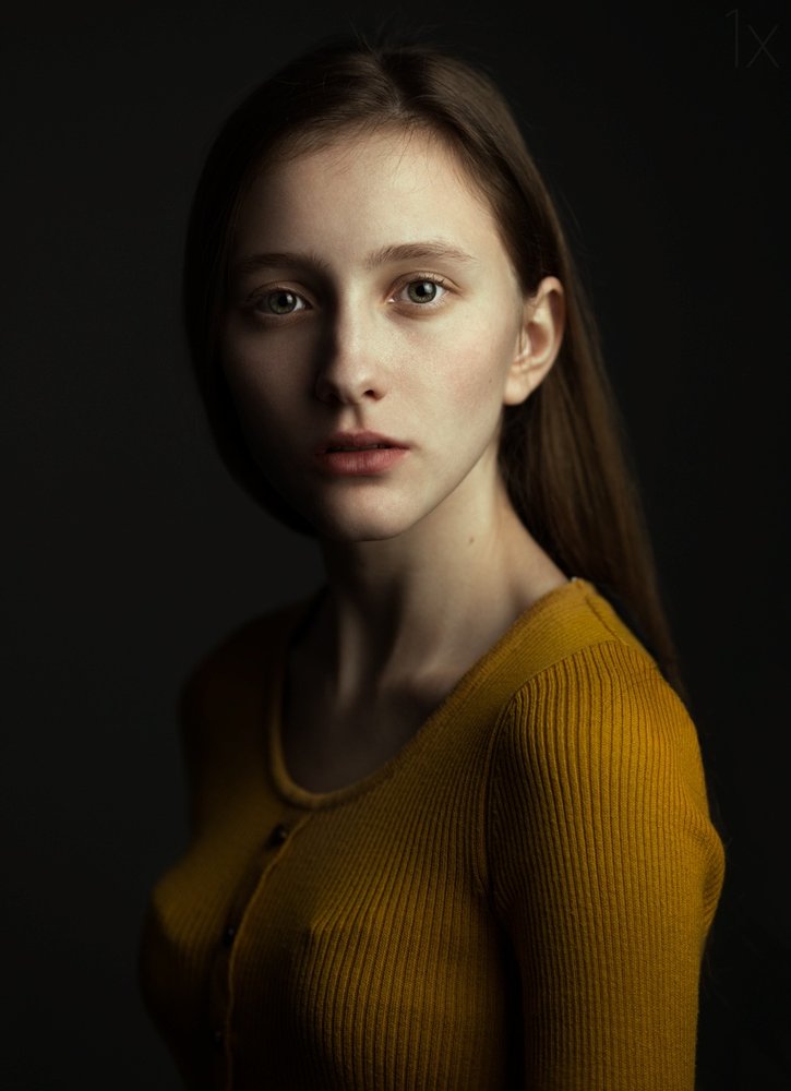 Quiet Thoughtful Woman
