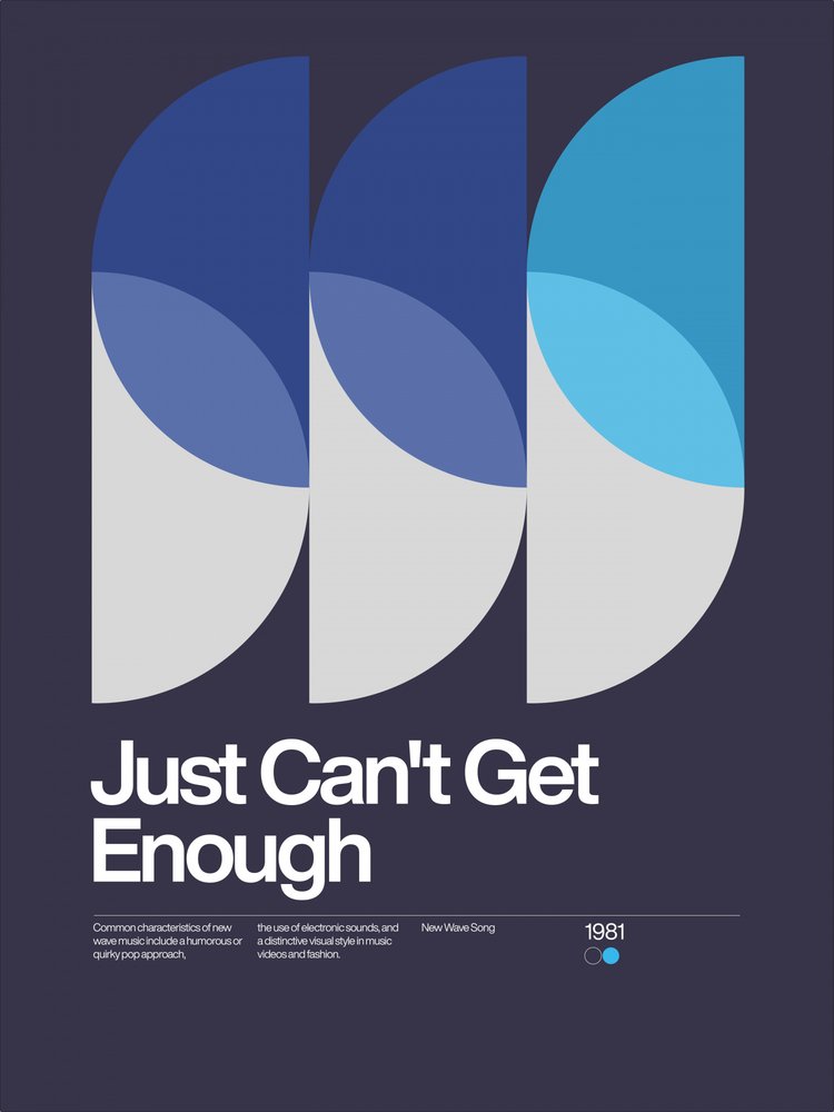 Eighties New Wave Graphic