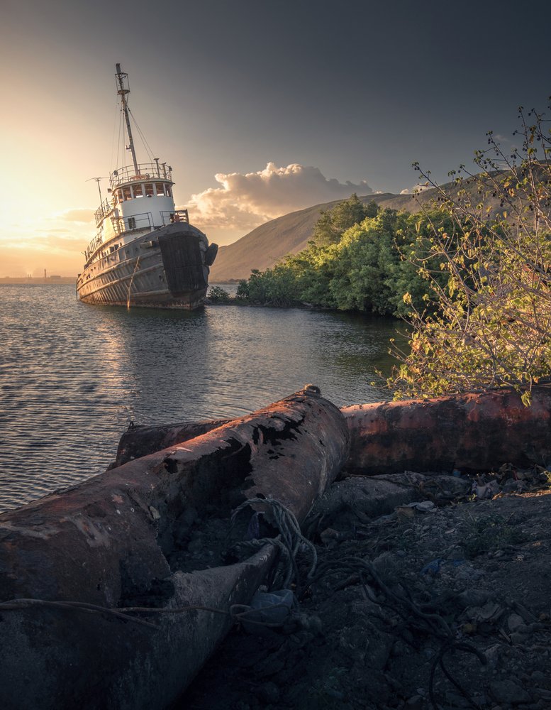 Golden Hour Tugboat