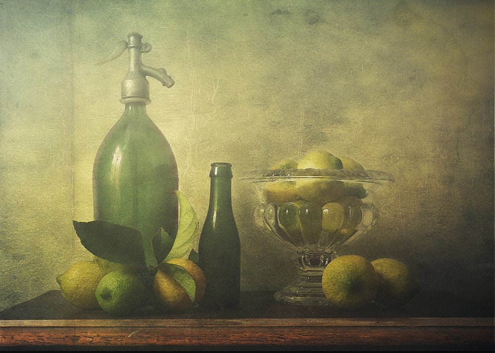 Vintage Citrus Still Life