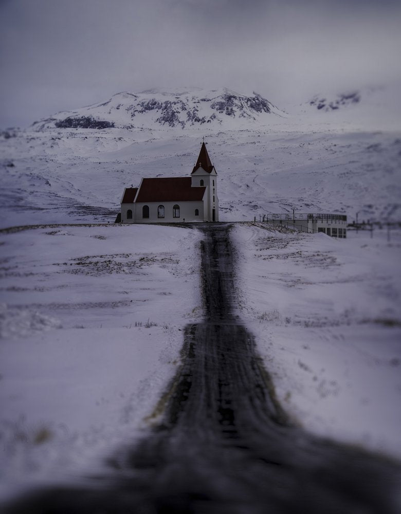 White Church Winter Road
