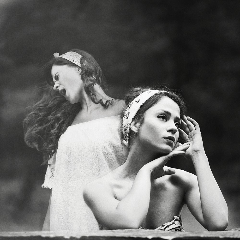 Screaming and Pensive Women