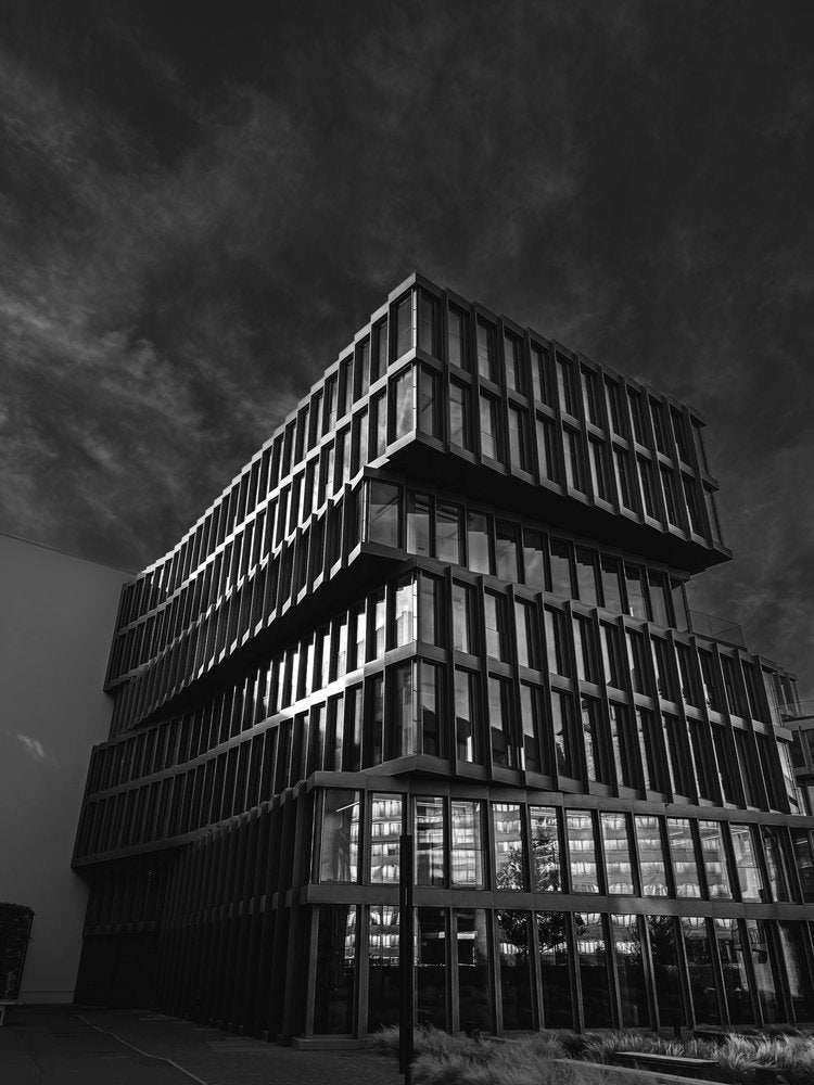Dark Modern Building