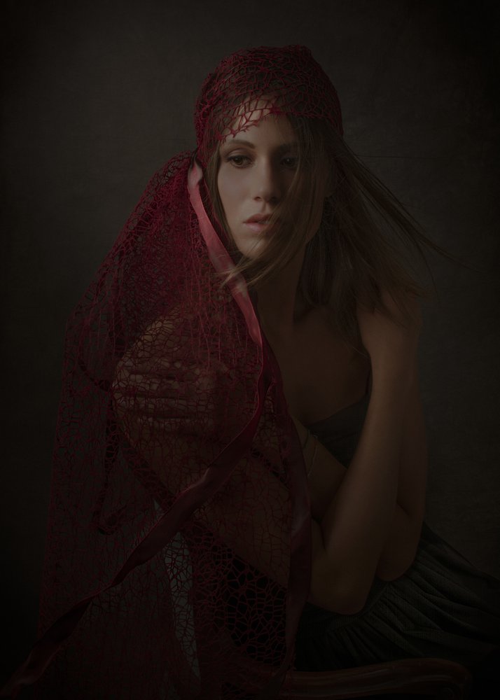 Mysterious Red Veil