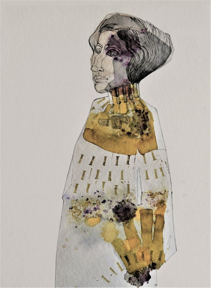 Elegant Woman Profile