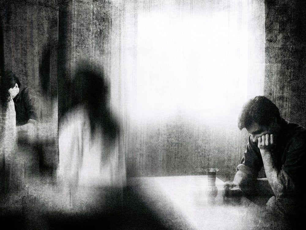 Lonely Man Haunted Memory