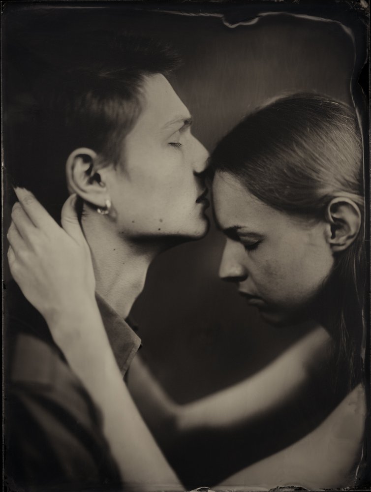 Tender Forehead Kiss
