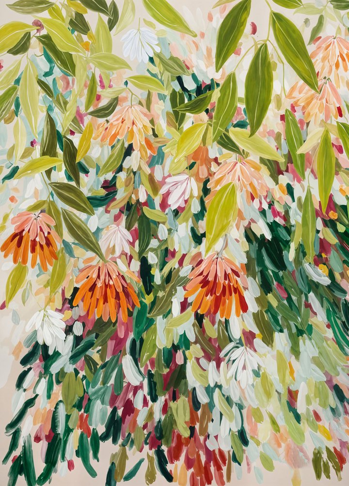 Abstract Floral Garden
