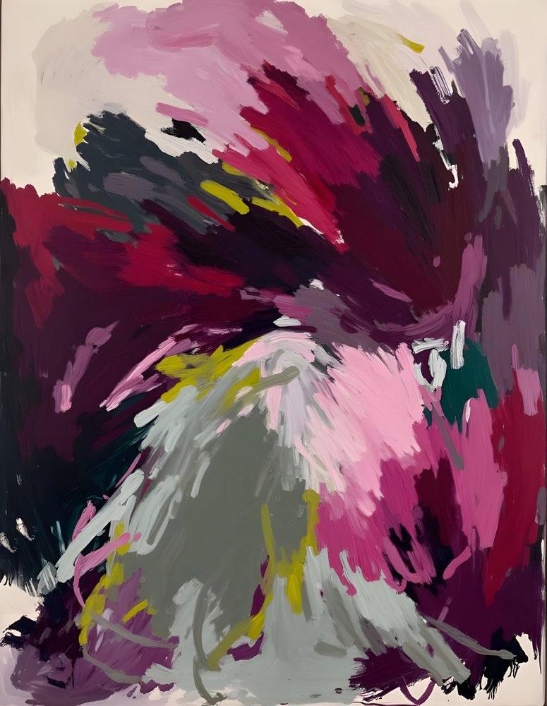 Vibrant Abstract Swirl