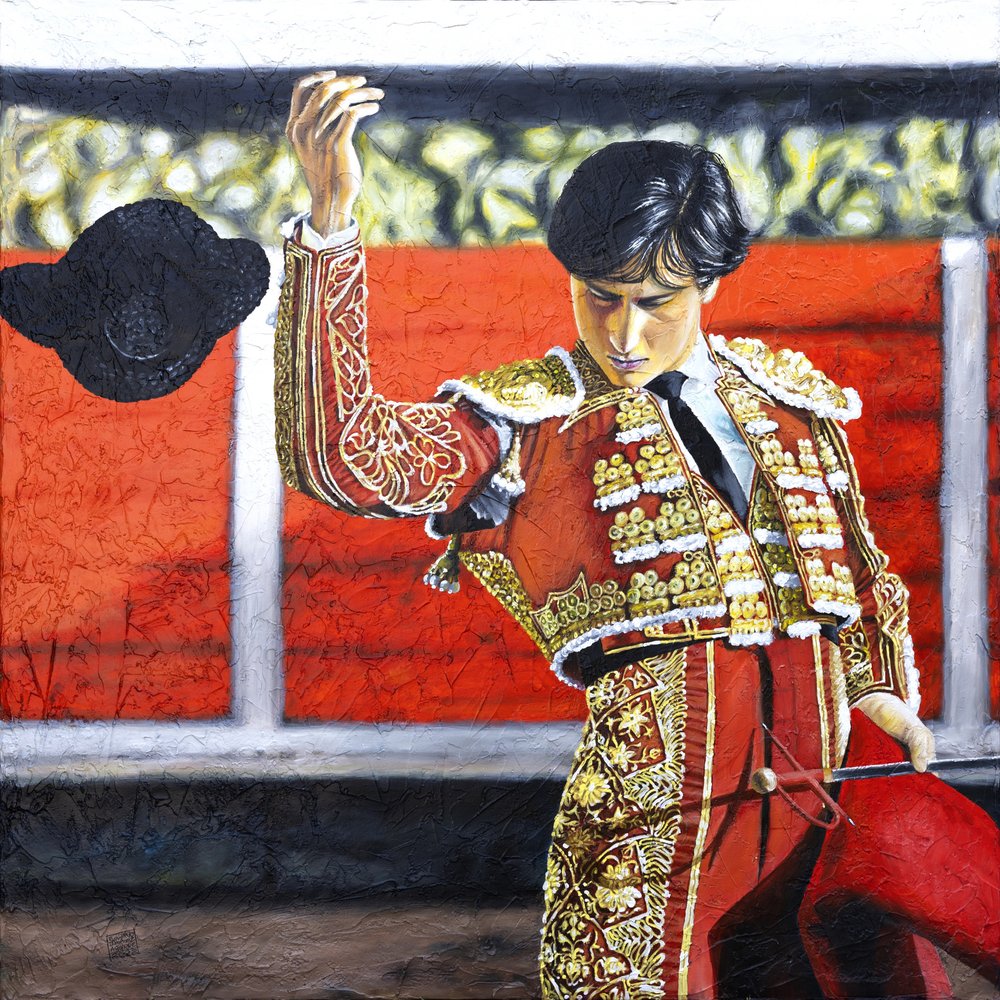 Golden Matador Pose