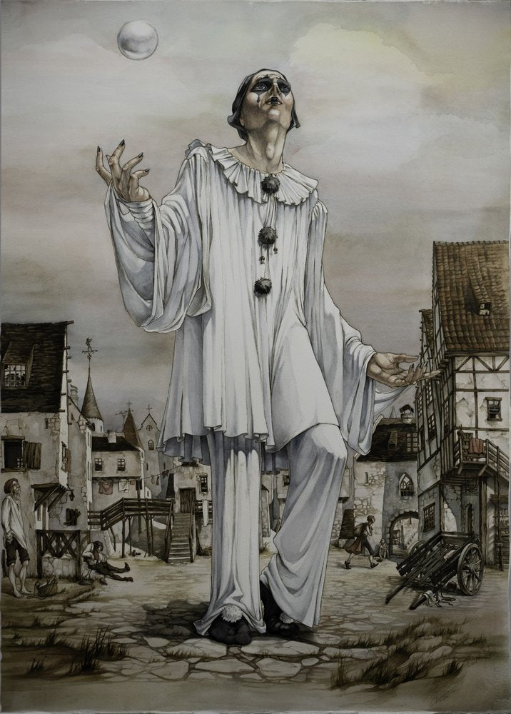 Melancholy Pierrot Bubble