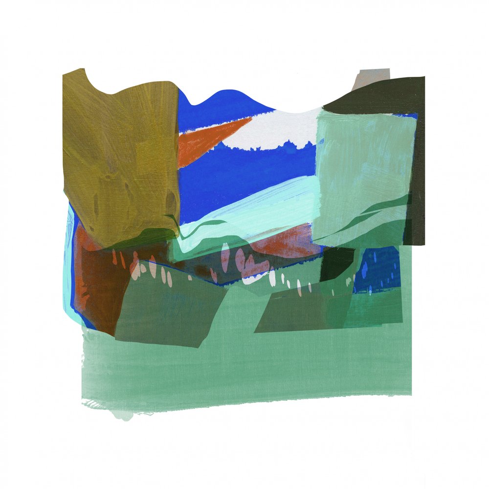 Colorful Abstract Landscape